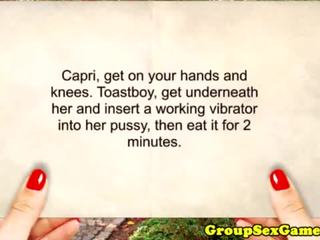 Capri anderson oynama ganimet irklararası grup seks