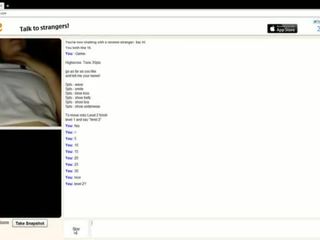 Great Omegle Teen With Big Tits (34DD) - Girls Playing On Omegle
