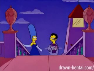 Simpsons xxx filem - marge dan artie afterparty