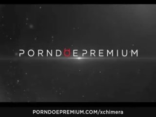 XCHIMERA - Katy Rose wears stockings in splendid fetish adult video session