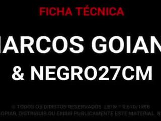 Marcos goiano - groot zwart manhood 27 cm neuken mij zonder condoom en creampie